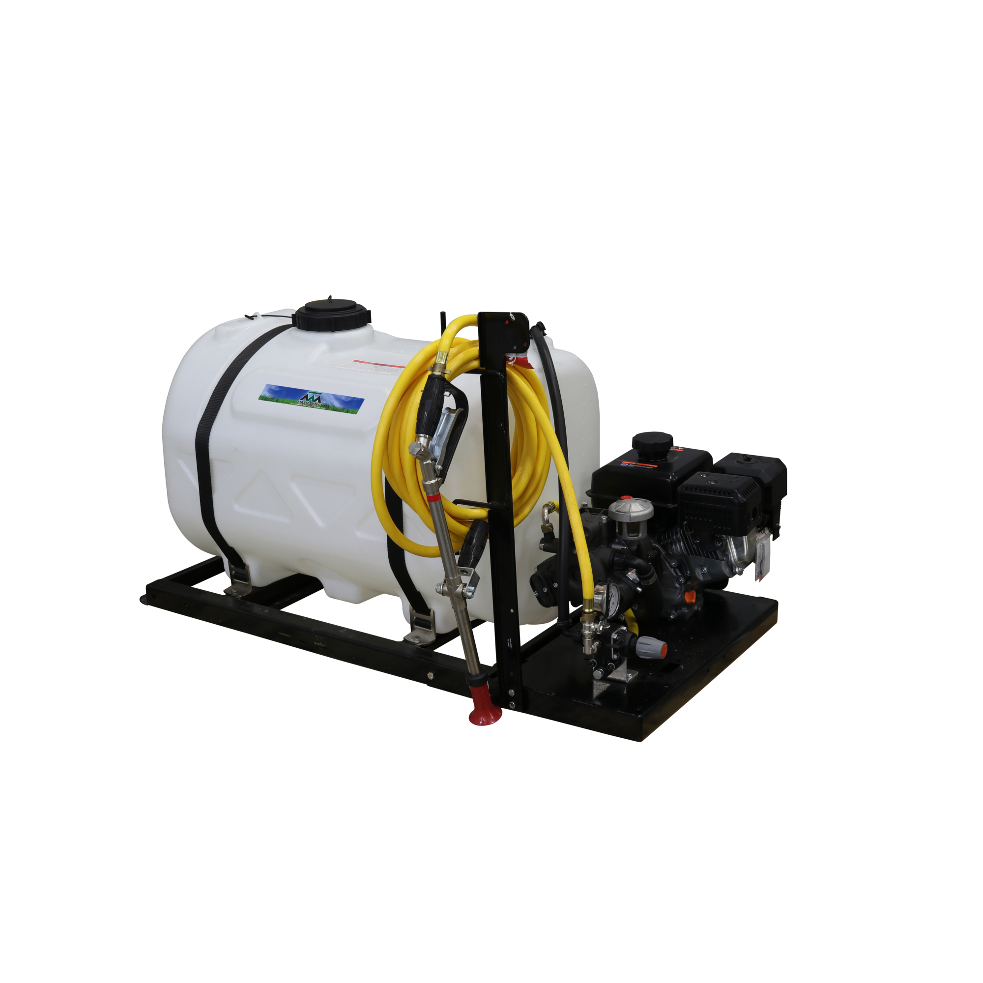 Master MFG, 60-Gal Tree Skid Sprayer - 10.0GPM, Tank Size 60 Gal, Flow 10.8 GPM, Pressure 580 PSI, Model# SUW-05-060J-MM